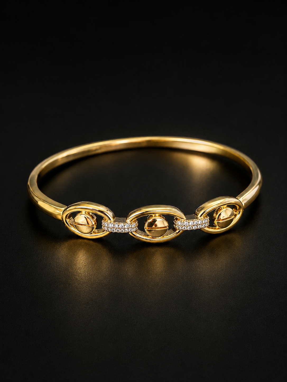 Luxury Glow 14K Gold Laminated Bracelet